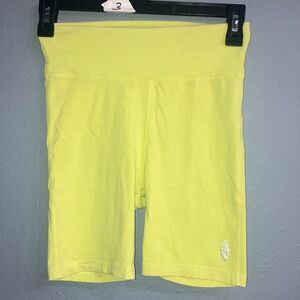 ❌Free people movement neon high rise hot shot biker Shorts XS